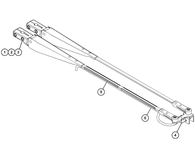 214-7635 214-7635: Arm Assembly-Wiper Caterpillar