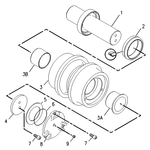 300-4545 300-4545: Roller Group-Carrier Caterpillar