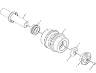 396-3754 396-3754: Carrier Roller Assembly Caterpillar